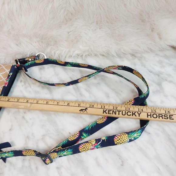 Vera Bradley Women's Straw Woven Crab Pattern Crossbody Bag - Picture 10 of 10